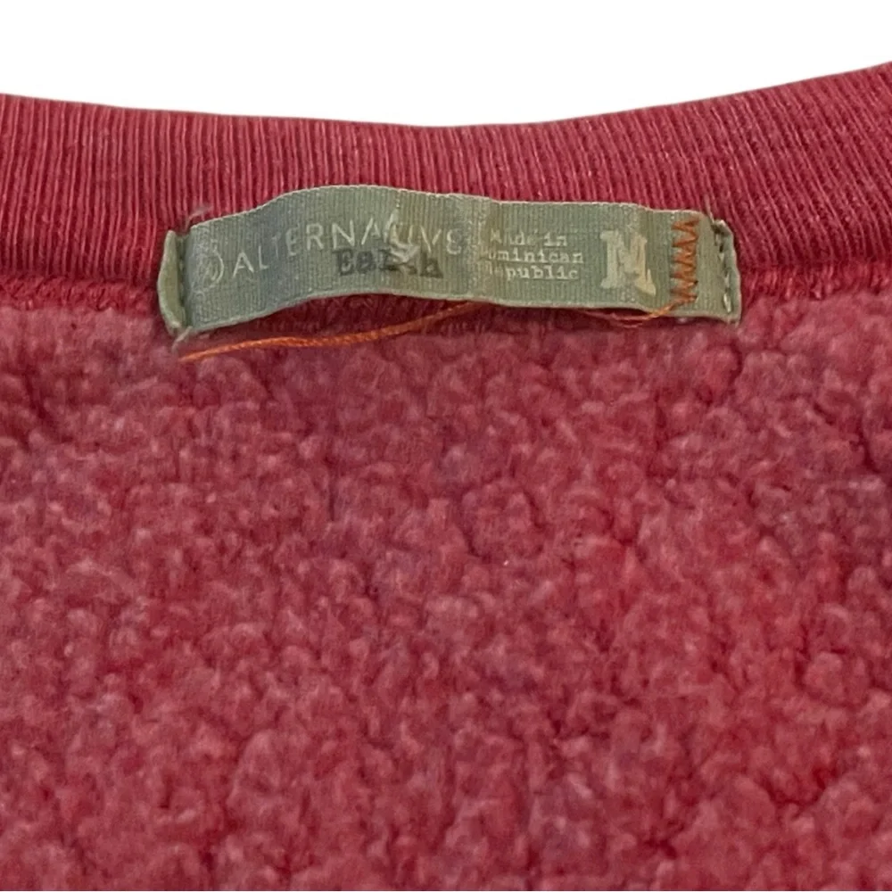 Alternative Earth Red Sweatshirt with White Graphic - Photo Finish - Picture 2 of 7